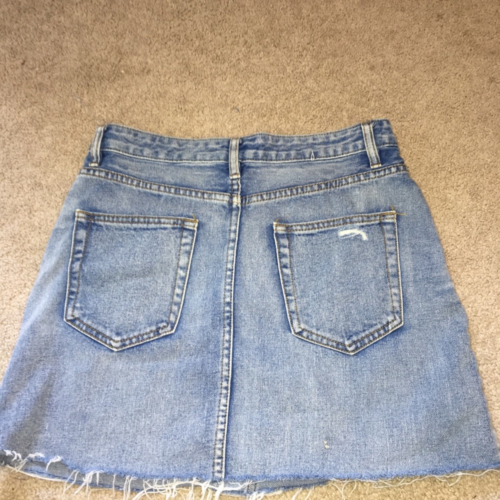 Signatures Mini Denim Skirt